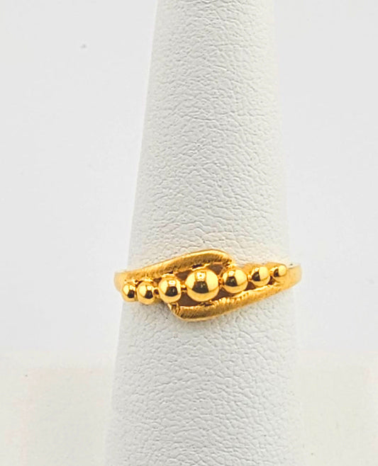 21K Ladies Traditional Ring