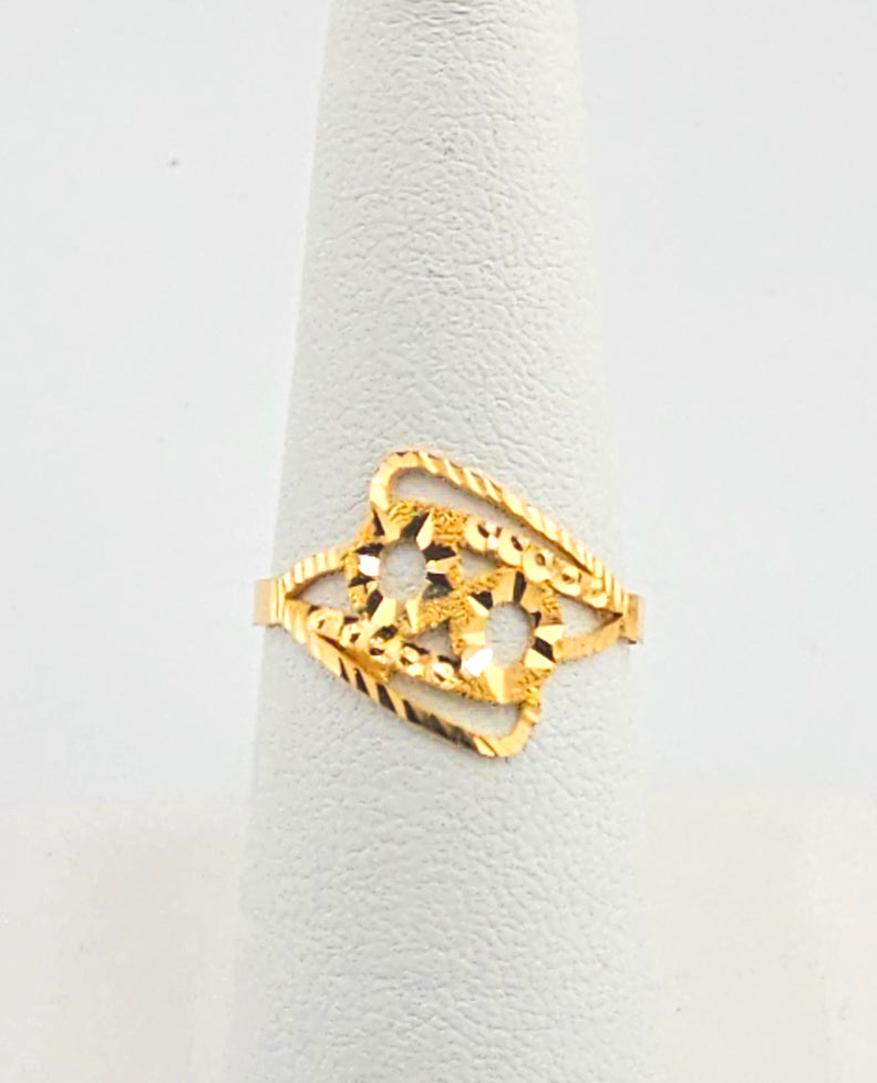 21K Ladies Delicate Ring