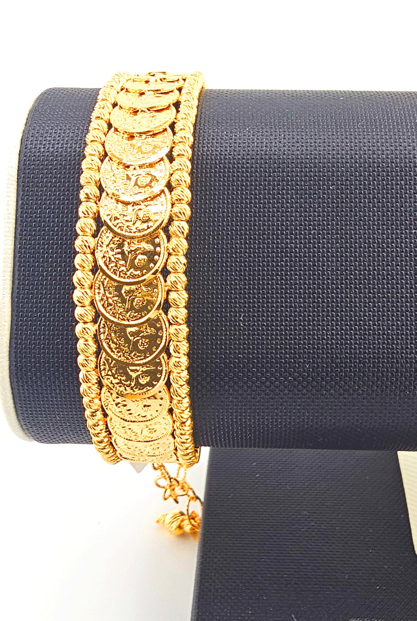 21K Lira Coin Cuff