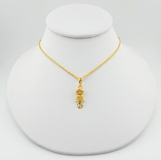 21K Traditional Khaliji Style 3Pc Set