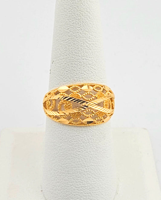 21K Ladies Elegant Ring