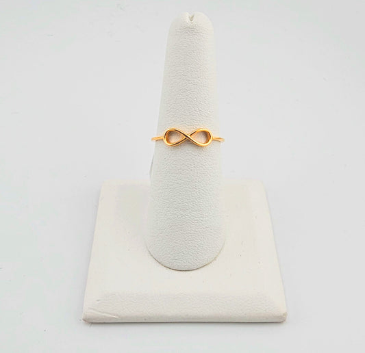 21K Ladies Infinity Ring