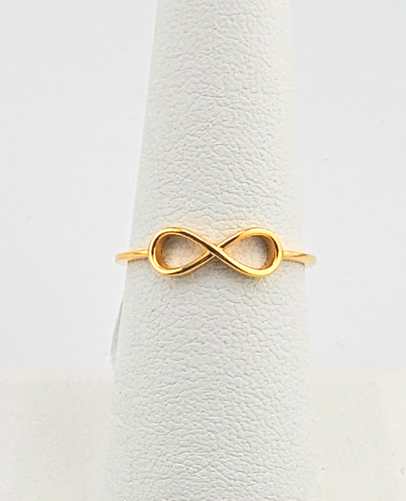 21K Ladies Infinity Ring