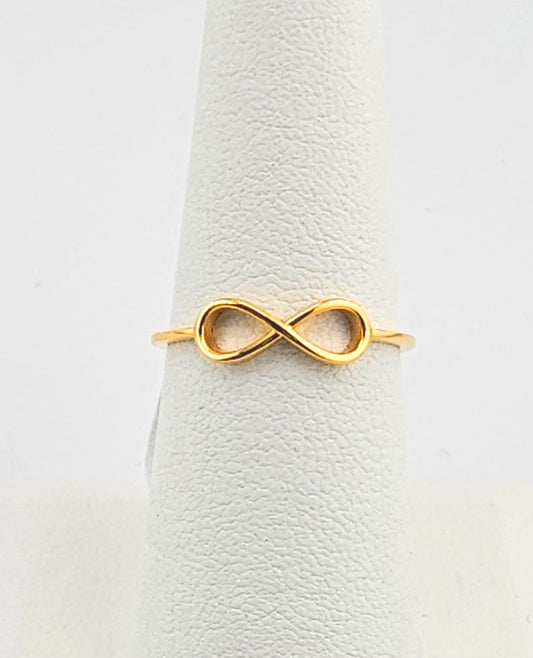 21K Ladies Infinity Ring