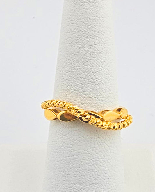 21K Ladies Classic Ring