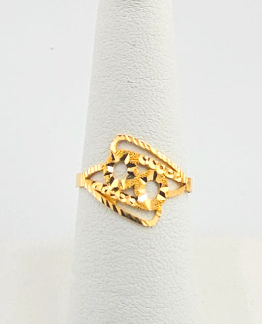 21K Ladies Delicate Ring