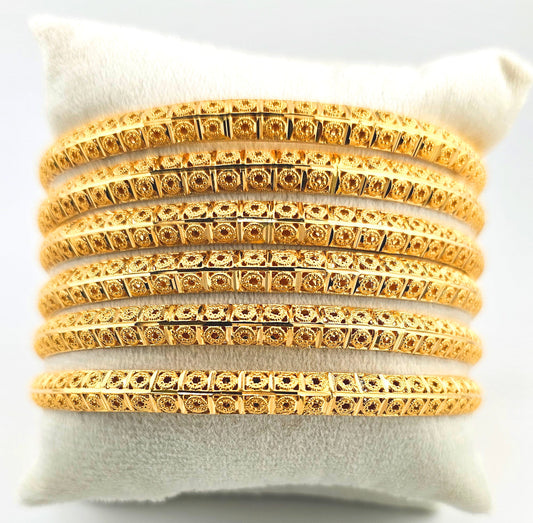 21K Traditional Style Bangles