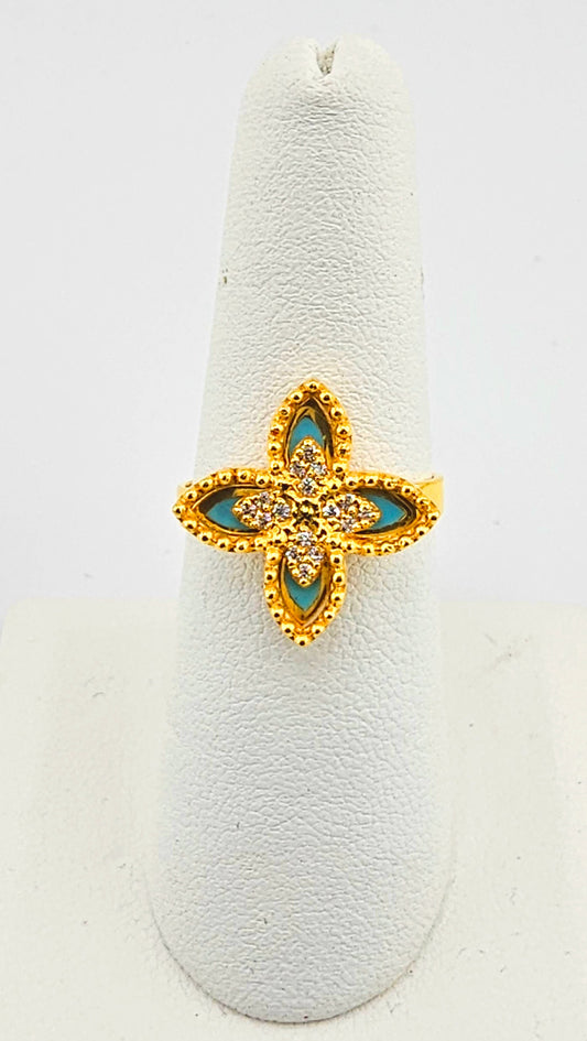 21K Petal Luxe Ladies Ring
