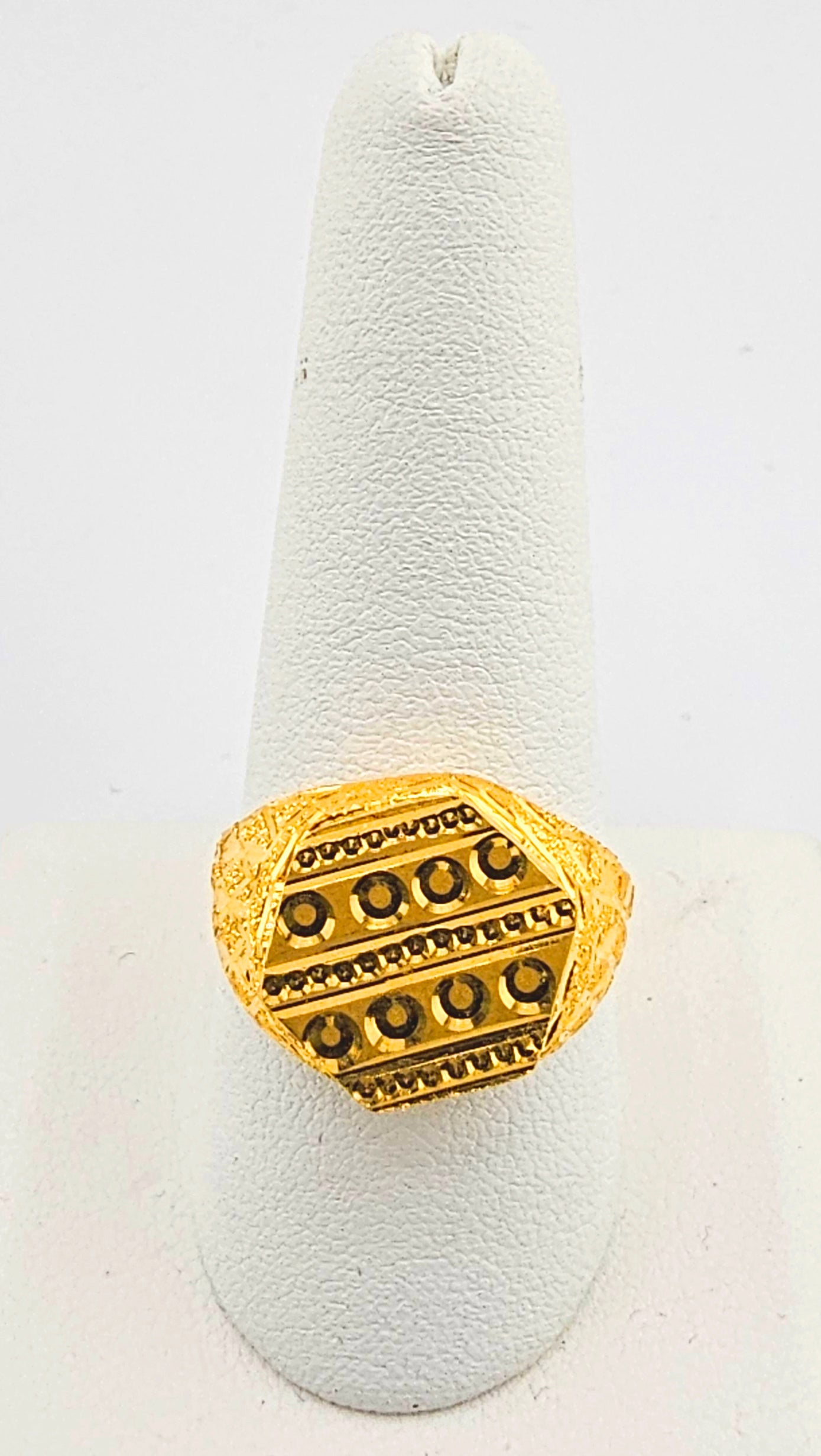 22K Modern Men’s Ring