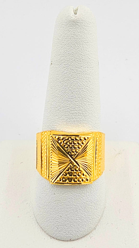22K Eye Catching Mens Ring
